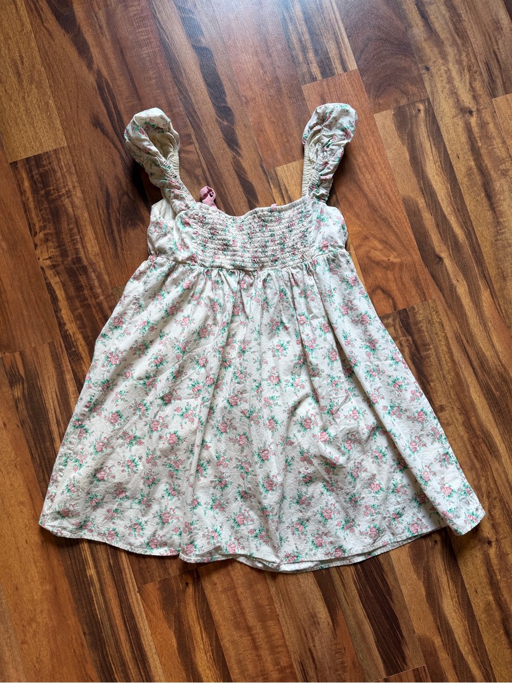Altar’d State Everlee Floral Bow Dress Size Small - Picture 5 of 5